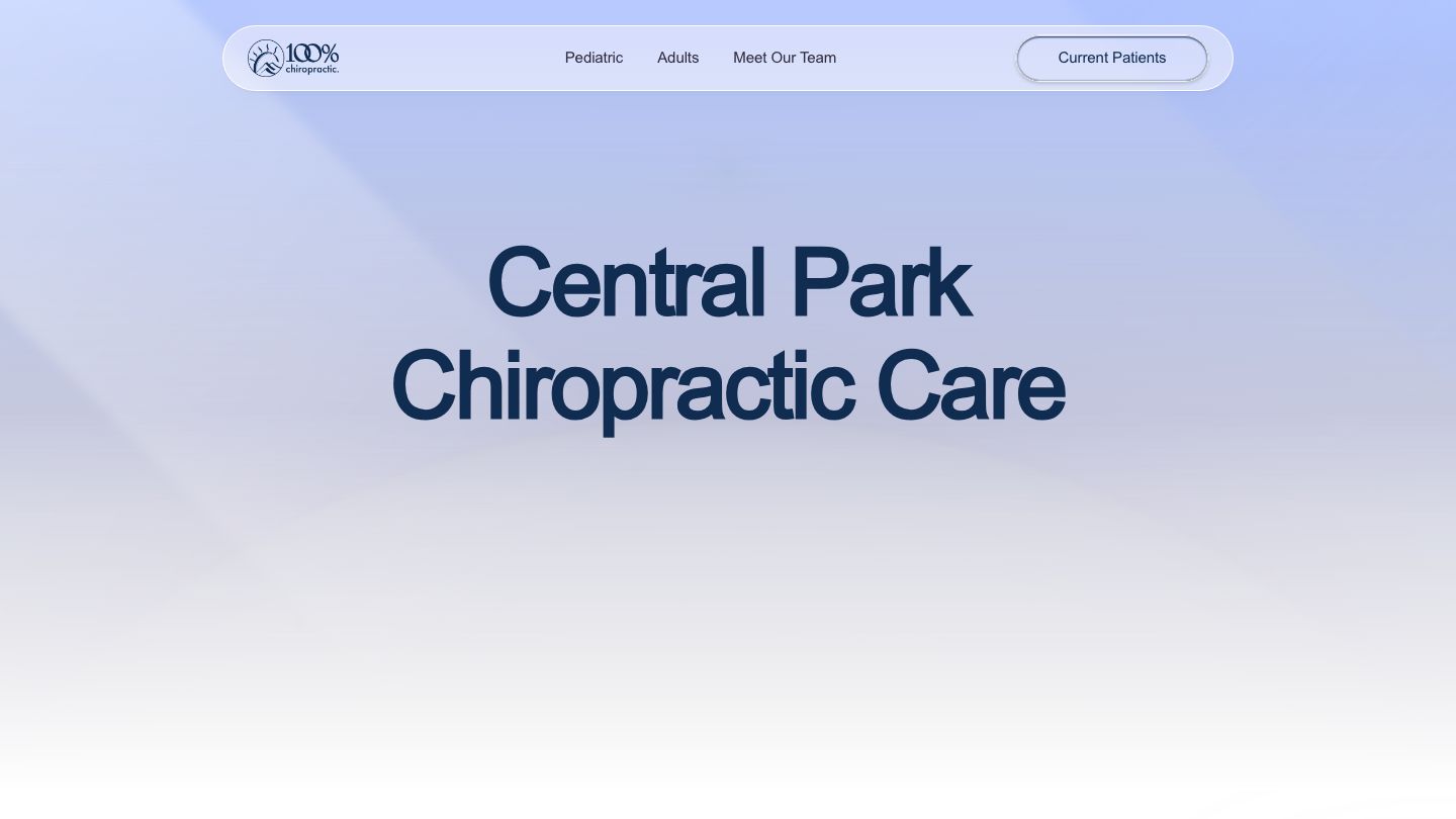 100% Chiropractic - Central Park