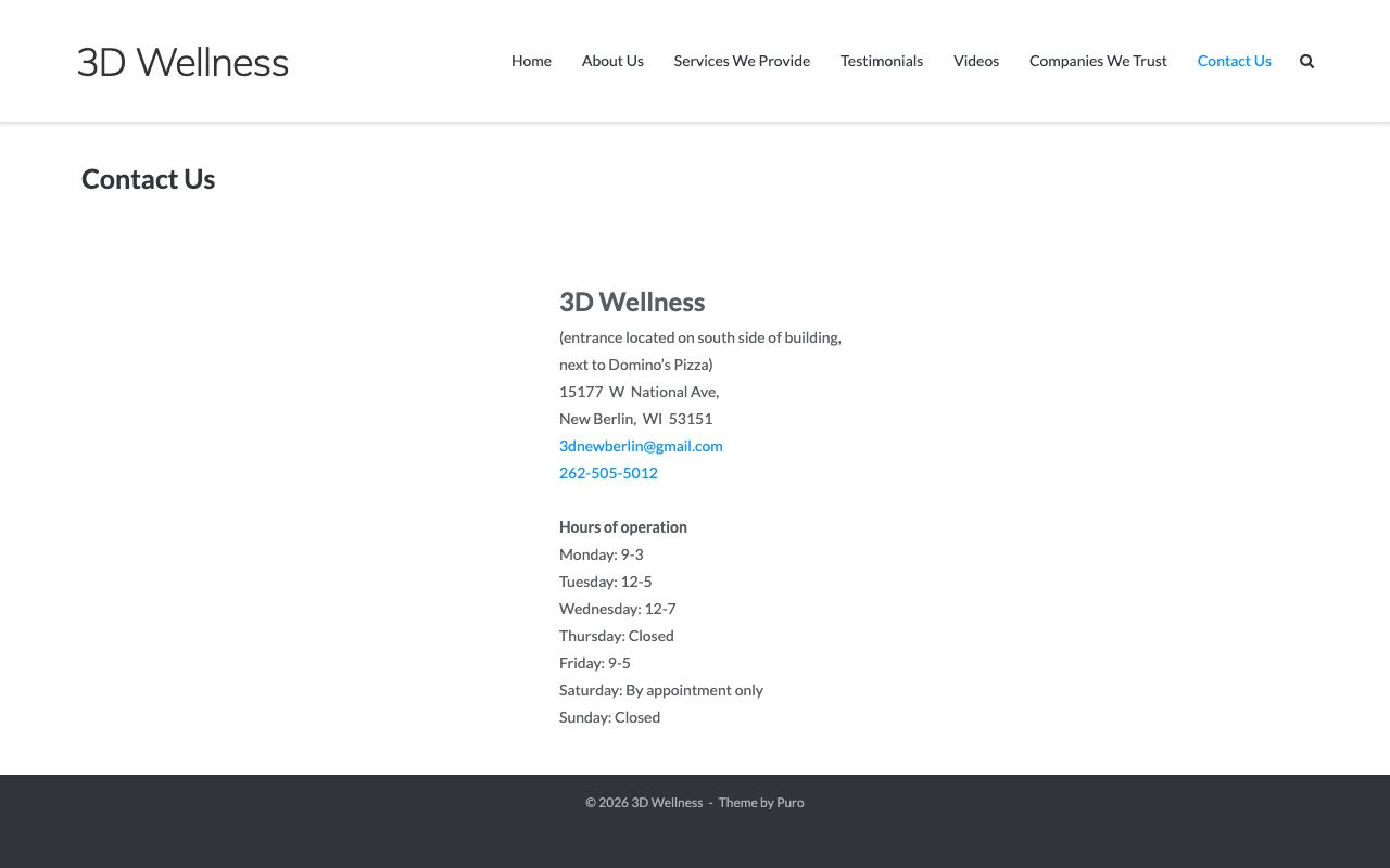 3D Wellness