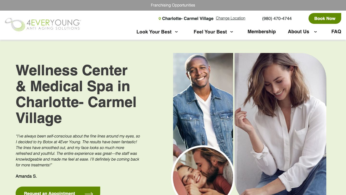 4Ever Young Med Spa & Wellness Center - Charlotte Carmel Village