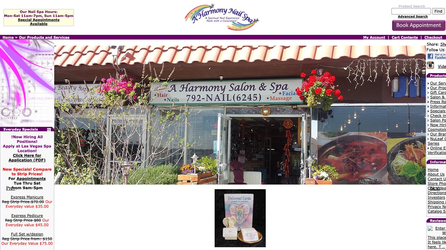 A Harmony Nail Spa & Salon