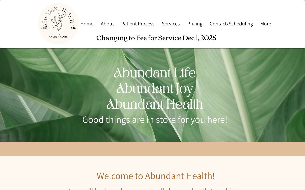 Abundant Health Family Care