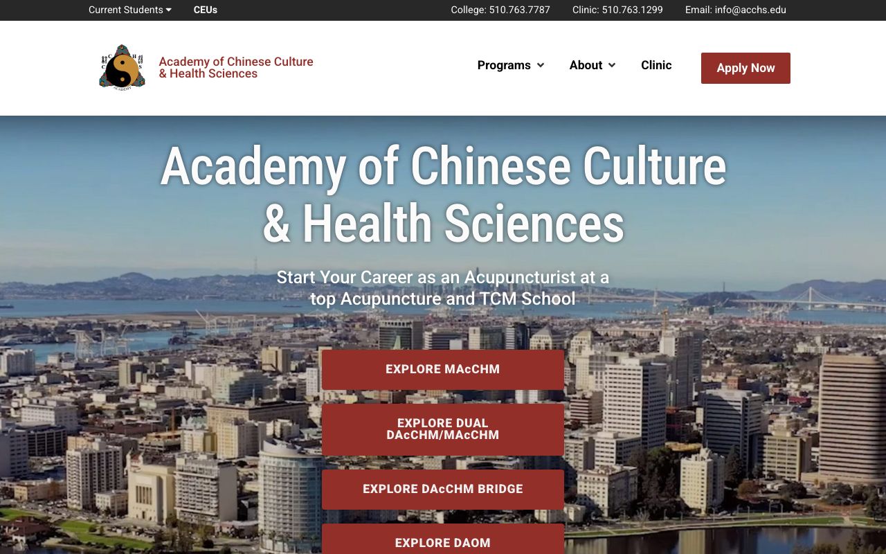 Academy of Chinese Culture and Health Sciences