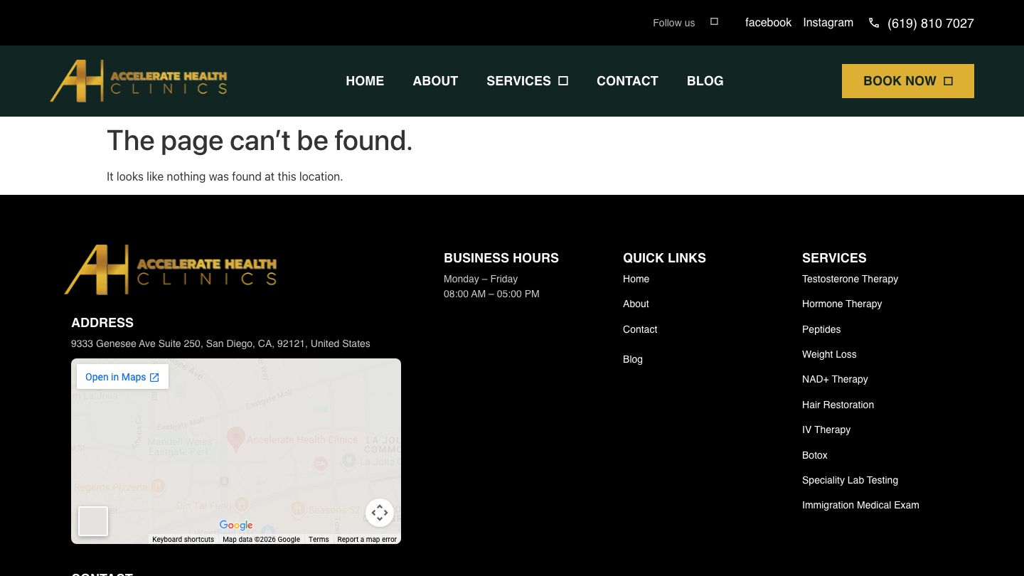 Accelerate Health Clinics