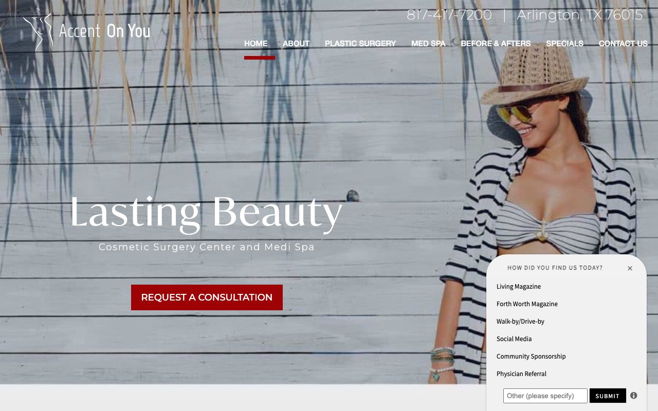 Accent On You Cosmetic Surgery Center And Medi-Spa