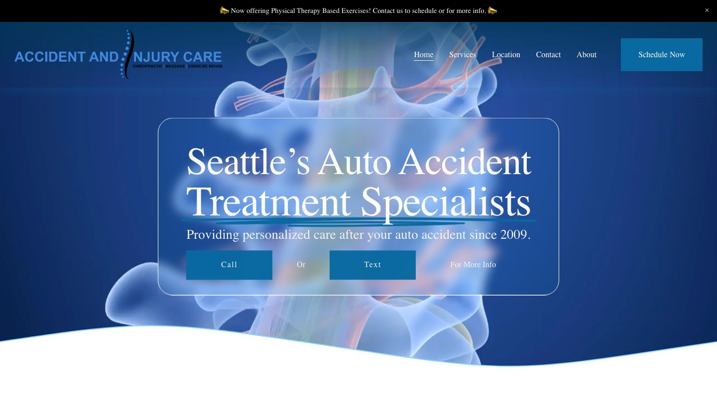 Accident and Injury Care, Chiropractic | Massage | Exercise Rehab