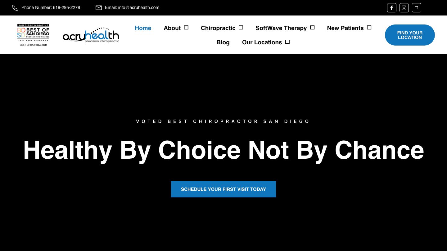 Acru Health: Precision Chiropractic