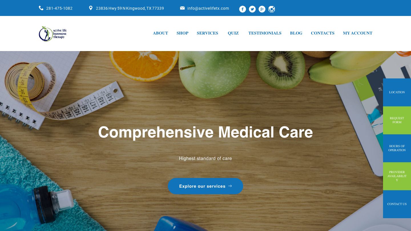 Active Life Hormone Therapy & Weight Loss