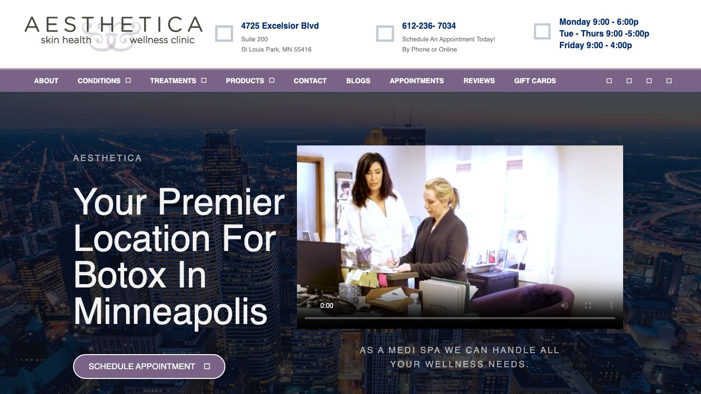 Aesthetica Skin Health & Wellness Clinic, Inc.