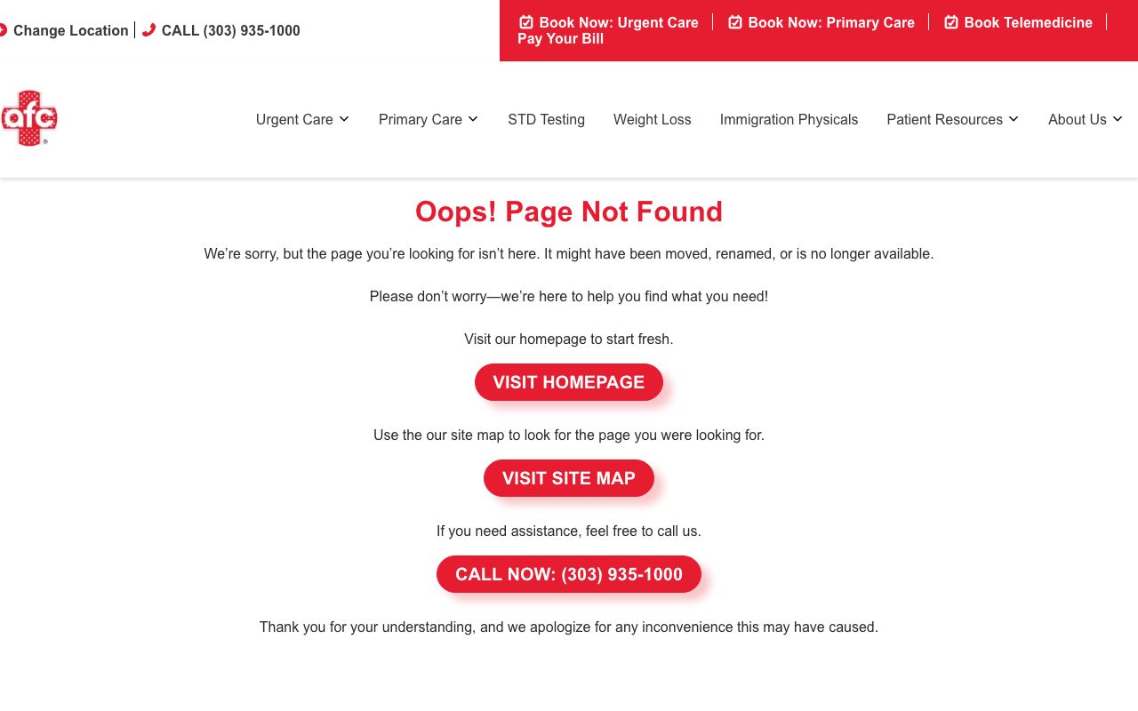 AFC Urgent Care Denver Leetsdale