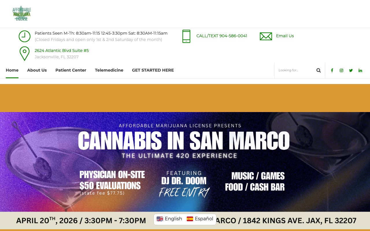 Affordable Marijuana License