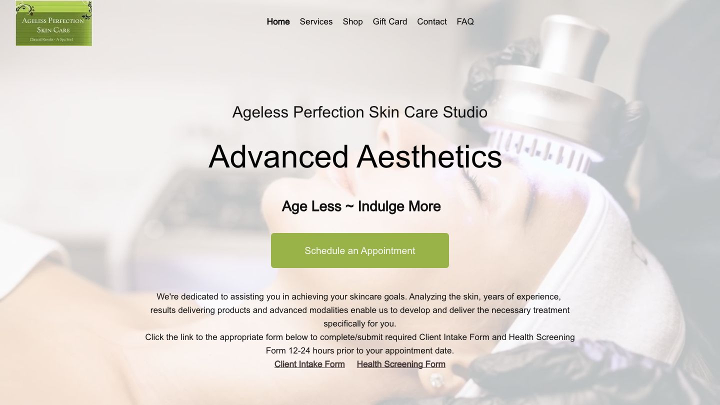 Ageless Perfection Skin Care Studio