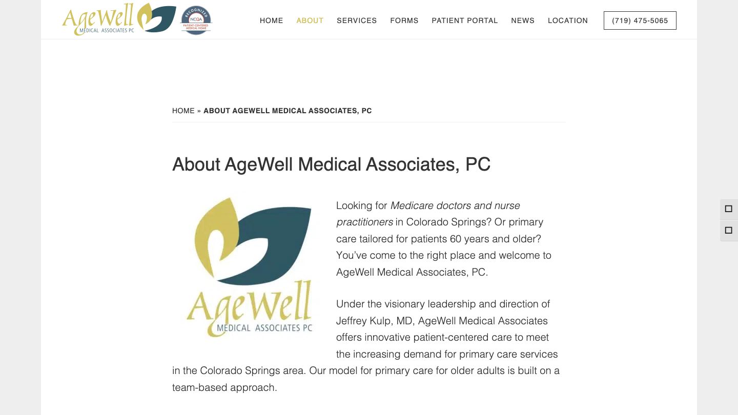 AgeWell Medical Associates, PC: Jeffrey T. Kulp, MD
