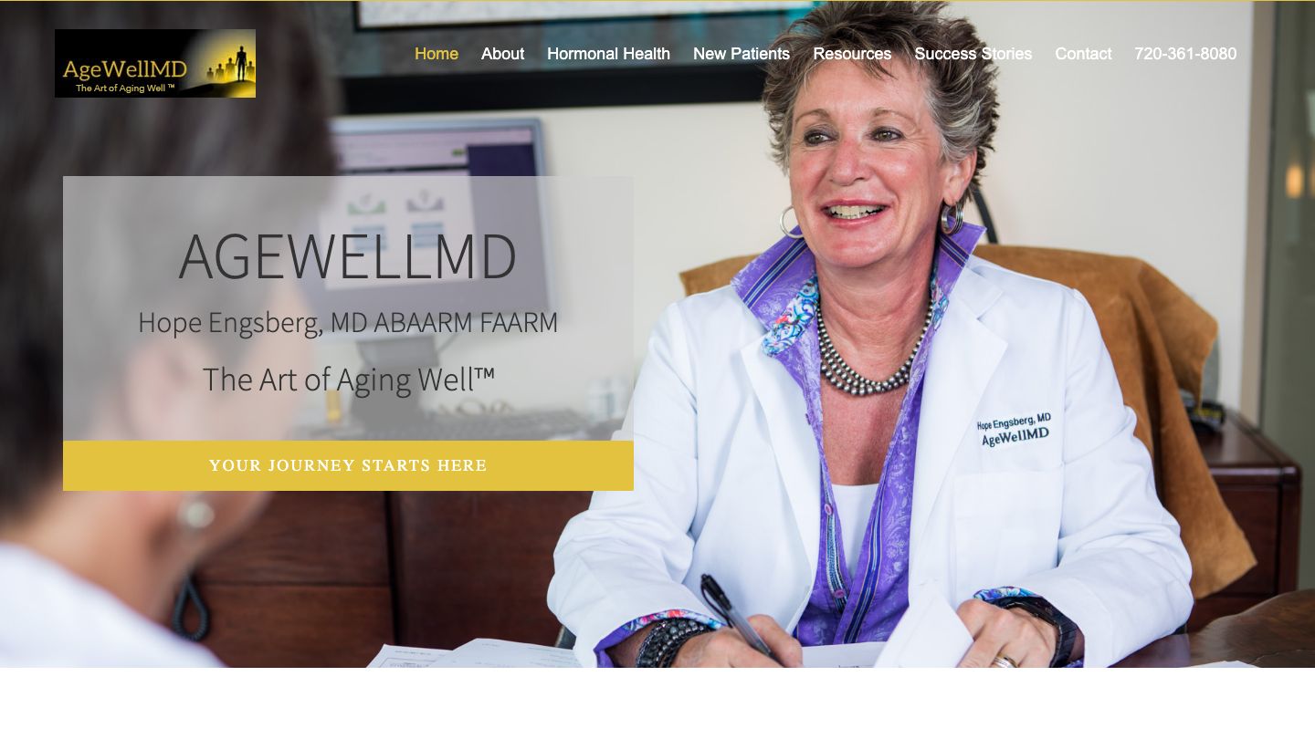 AgeWellMD: Hope Engsberg MD