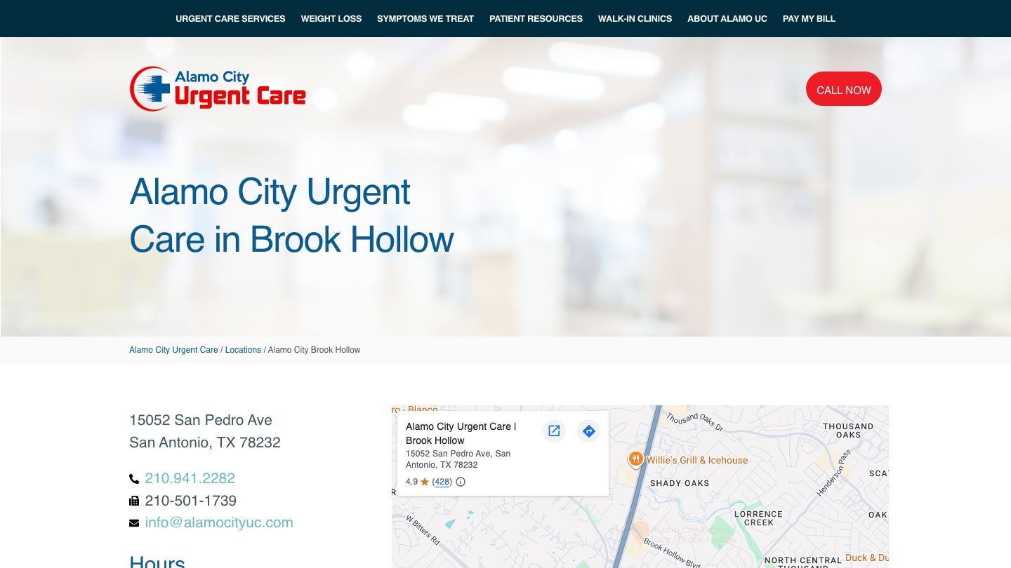 Alamo City Urgent Care | Brook Hollow