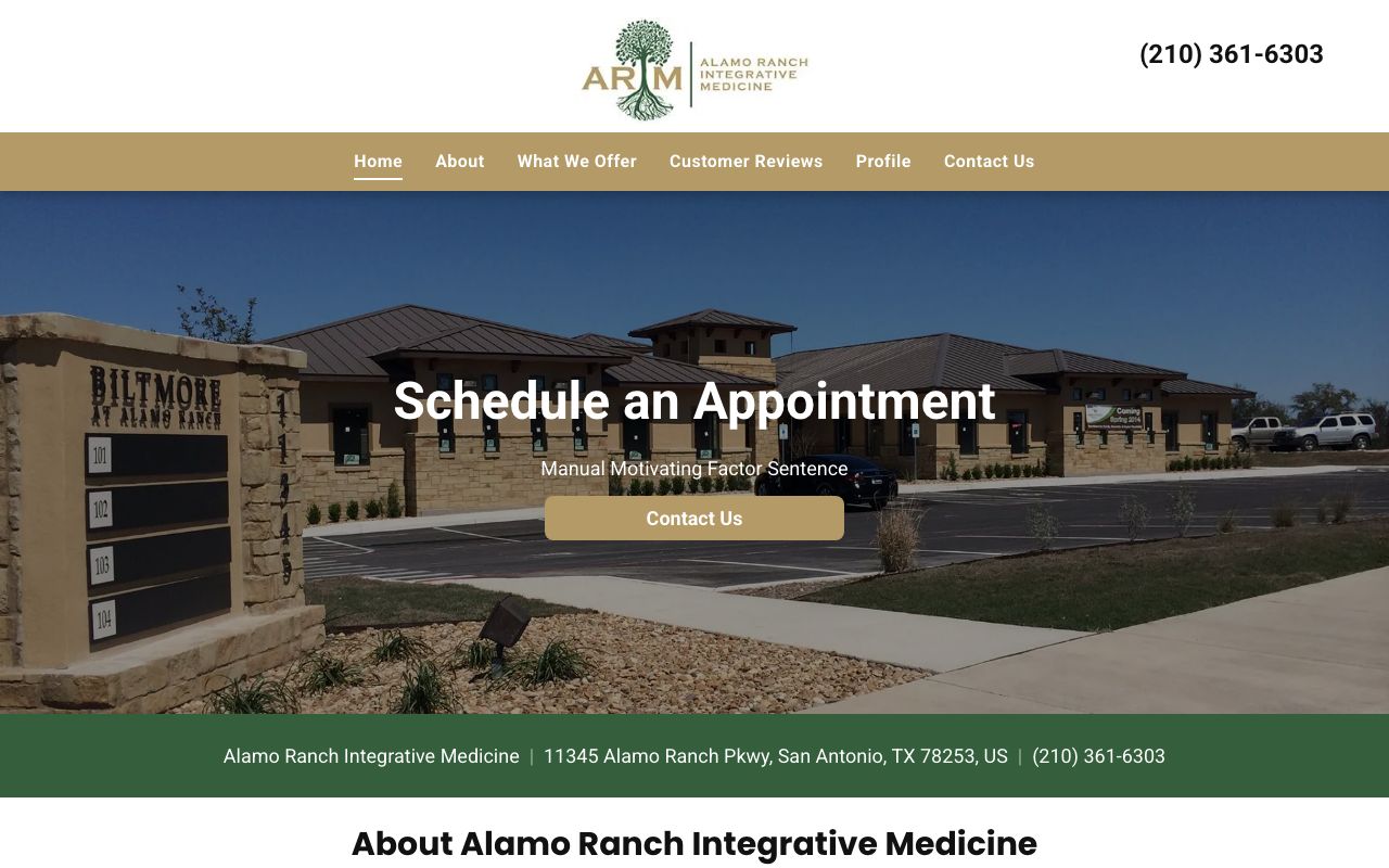 Alamo Ranch Integrative Medicine