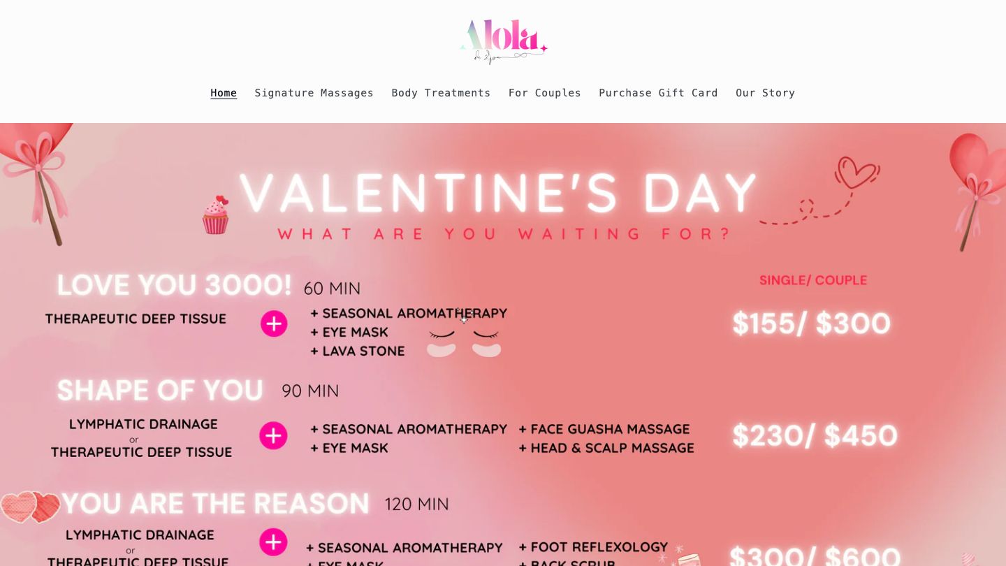 Alola de Spa | Houston