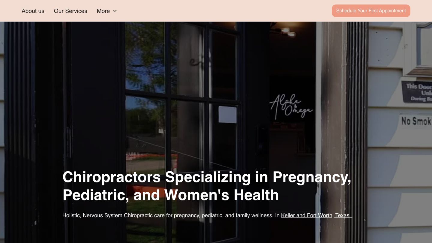 Alpha & Omega Chiropractic- Fort Worth Prenatal & Pediatric Chiropractic