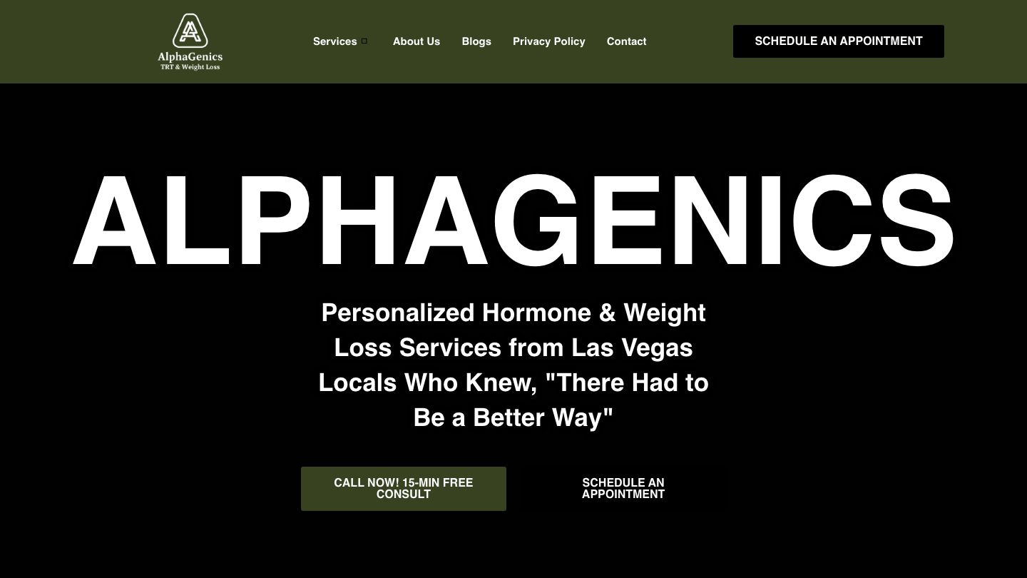 Alphagenics TRT & Weight Loss