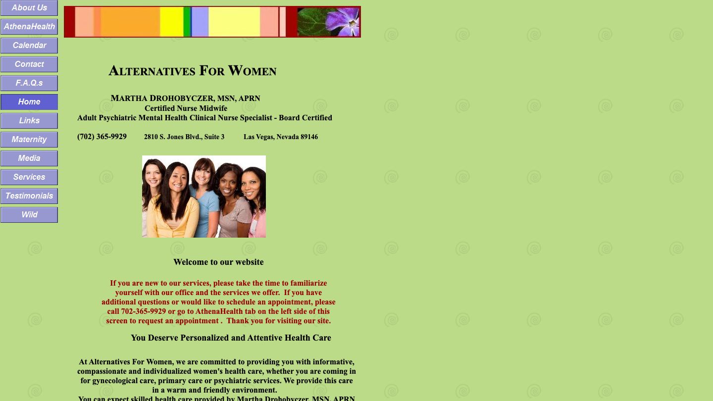 Alternatives For Women