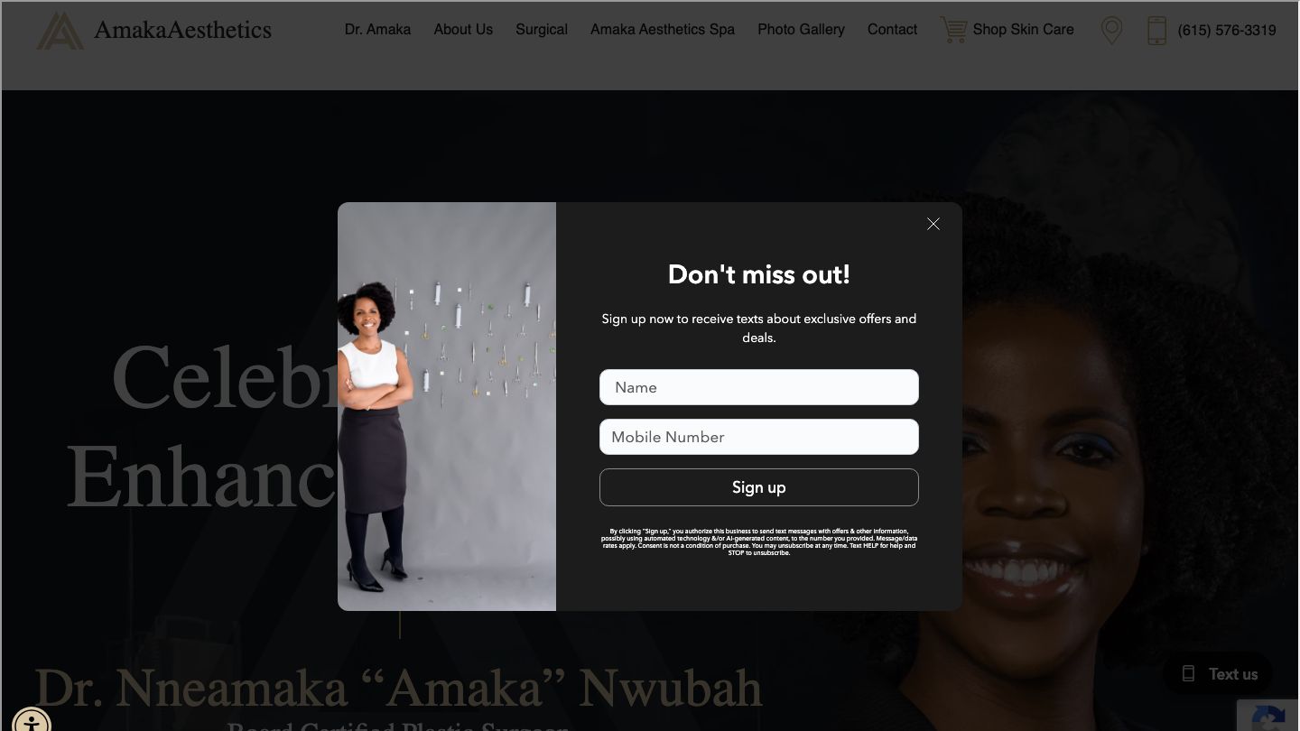 Amaka Aesthetics - Dr. Amaka Nwubah