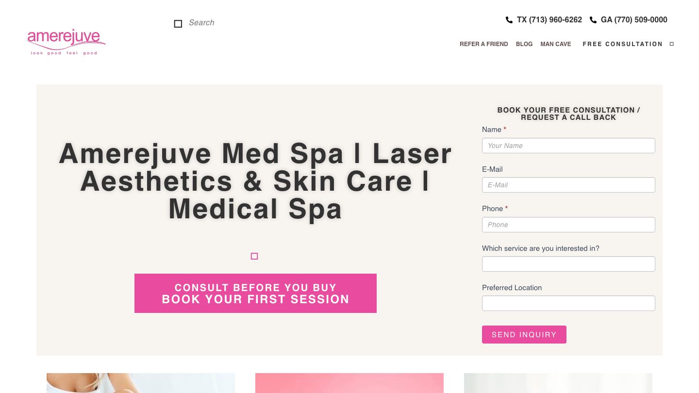 Amerejuve Medspa Houston, TX: Medical Aesthetics & Body Contouring