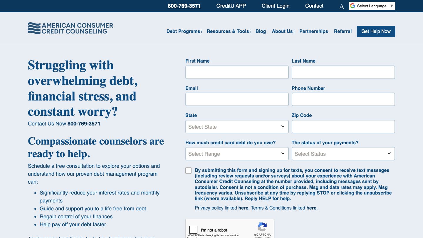 American Consumer Credit Counseling, Inc