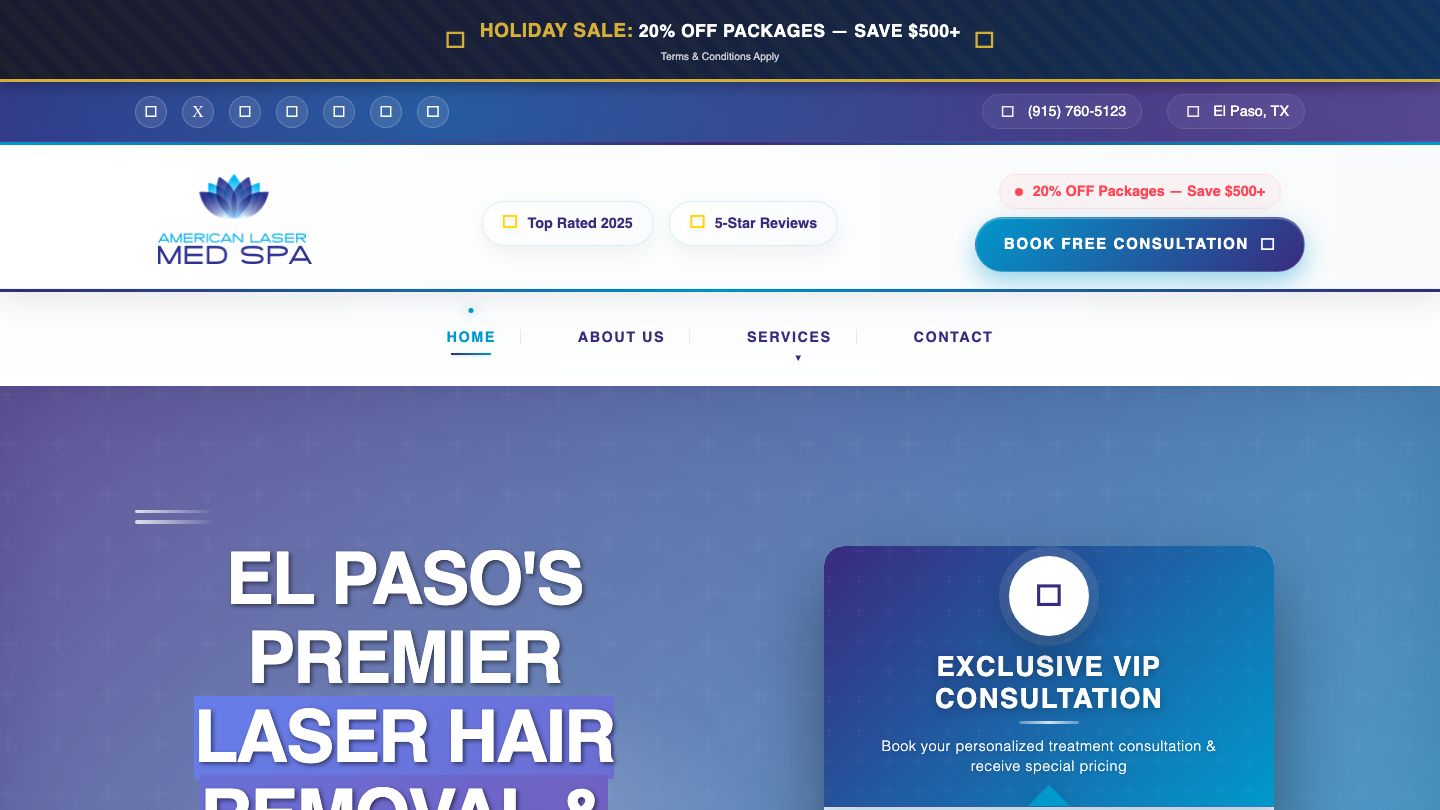 American Laser Med Spa - El Paso