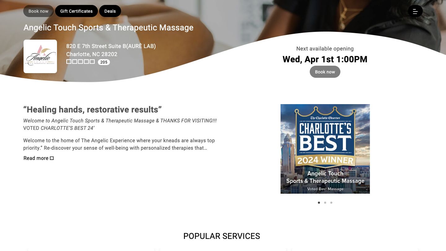 Angelic Touch Sports & Therapeutic Massage, LLC