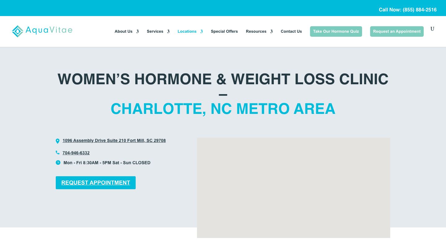 Aqua Vitae - Fort Mill, SC - Hormone Therapy & Weight Loss Clinic
