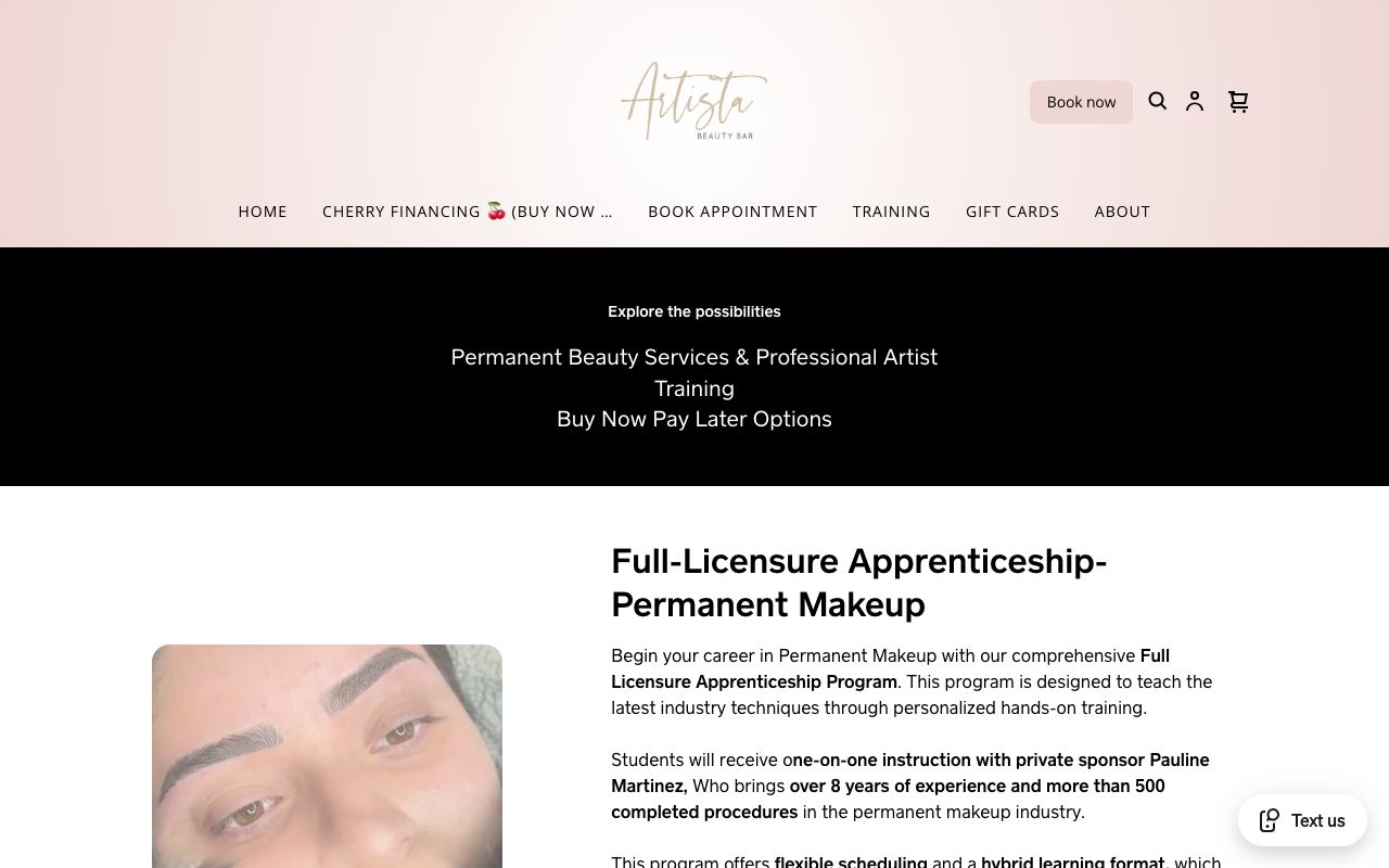 Artista Beauty Bar Llc