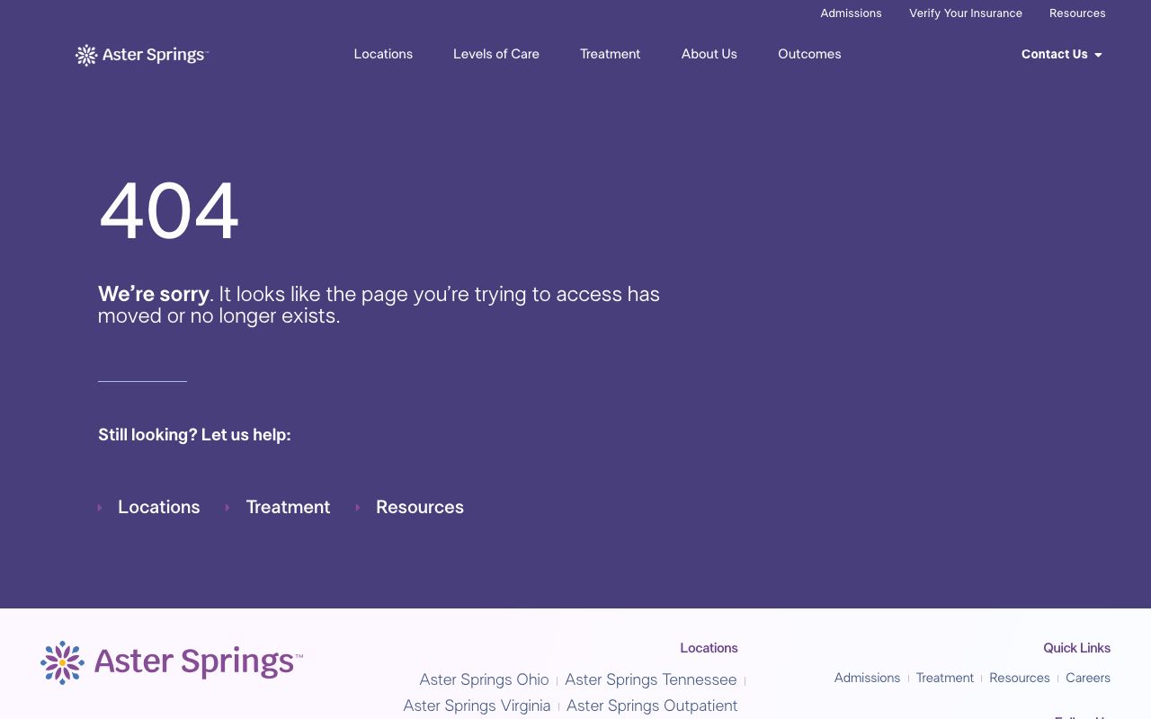 Aster Springs Outpatient Nashville