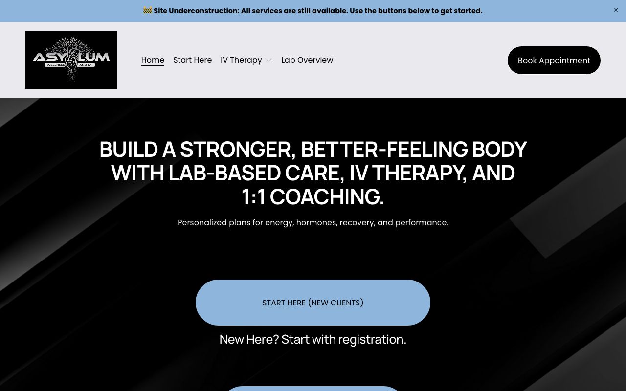 Asylum Wellness and IV