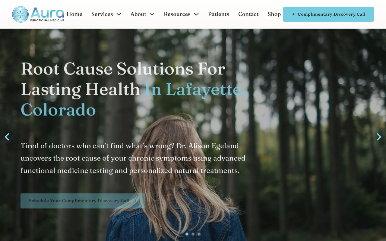 Aura Functional Medicine, Dr. Alison Egeland