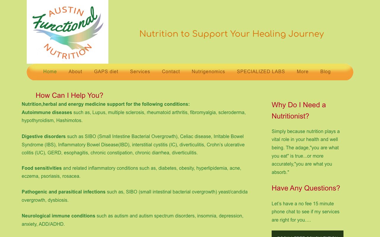 Austin Functional Nutrition