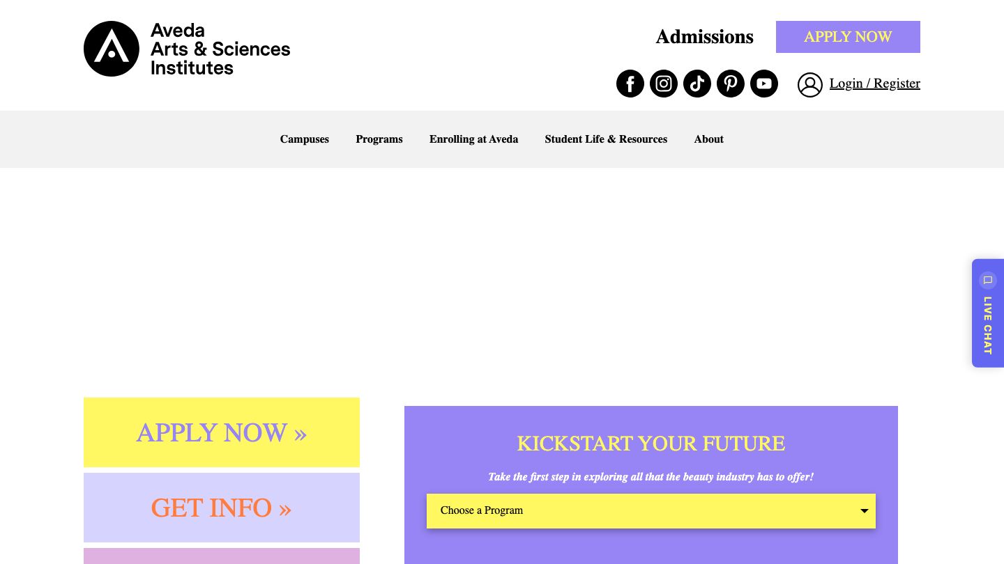 Aveda Arts & Sciences Institute Charlotte