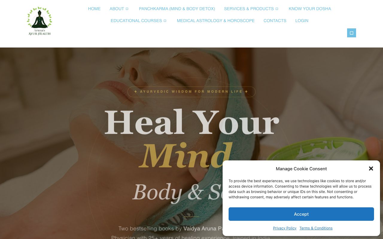 Ayurveda Healing Spa & Alternative Medicine Wellness Center