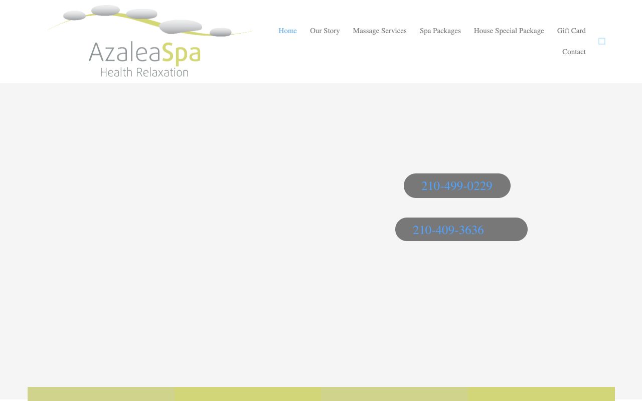 Azalea Spa | Best Deep Tissue /Trigger Point Massage in San Antonio