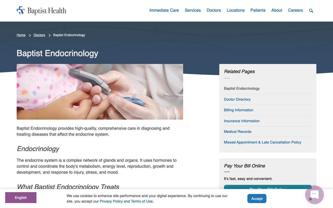 Baptist Endocrinology - Baptist South Office