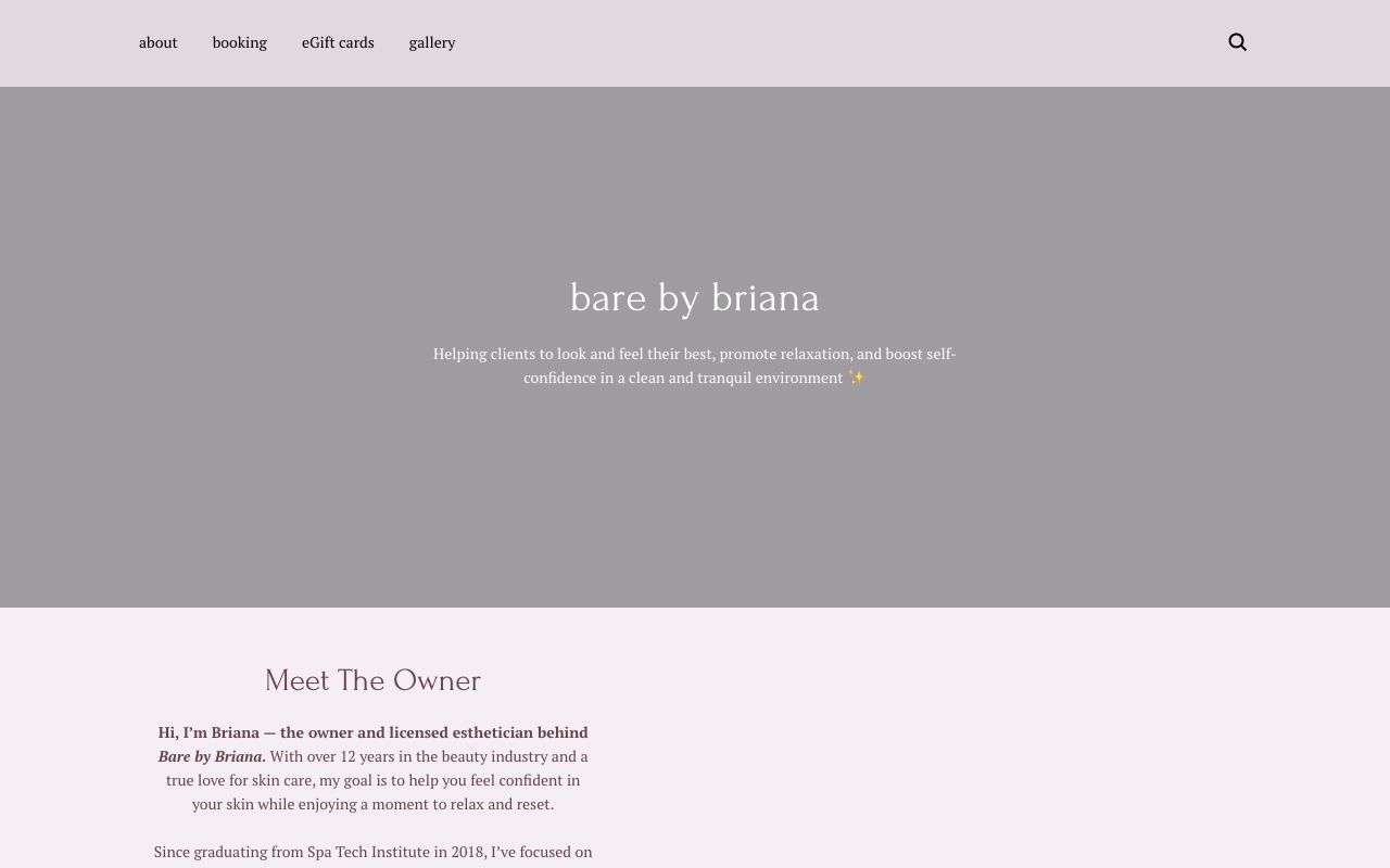 bare by briana