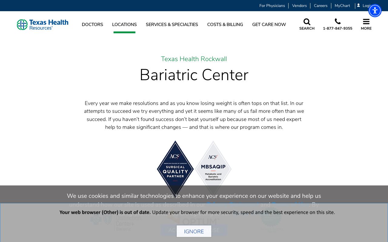Bariatric Center at Texas Health Rockwall