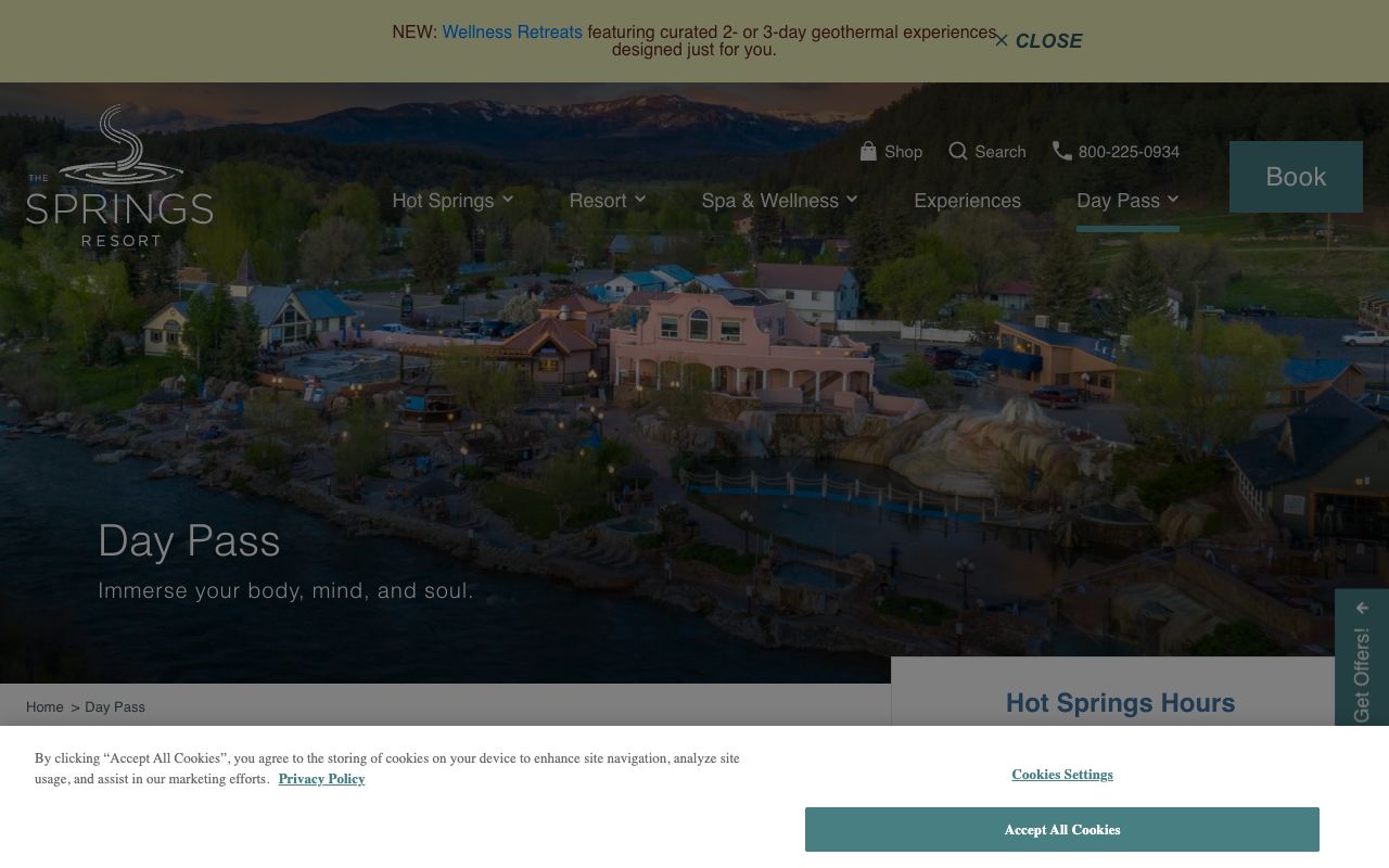 Bathhouse (Hot Springs) @ The Springs Resort & Spa