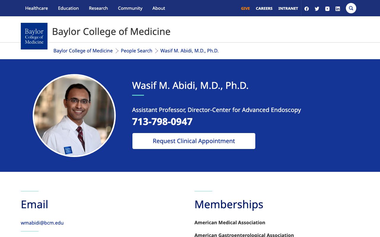 Baylor Medicine Endoscopic Weight Loss Clinic