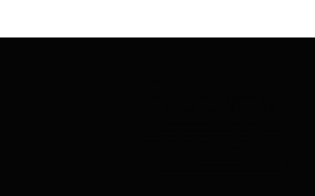 Be Well Natural Medicine