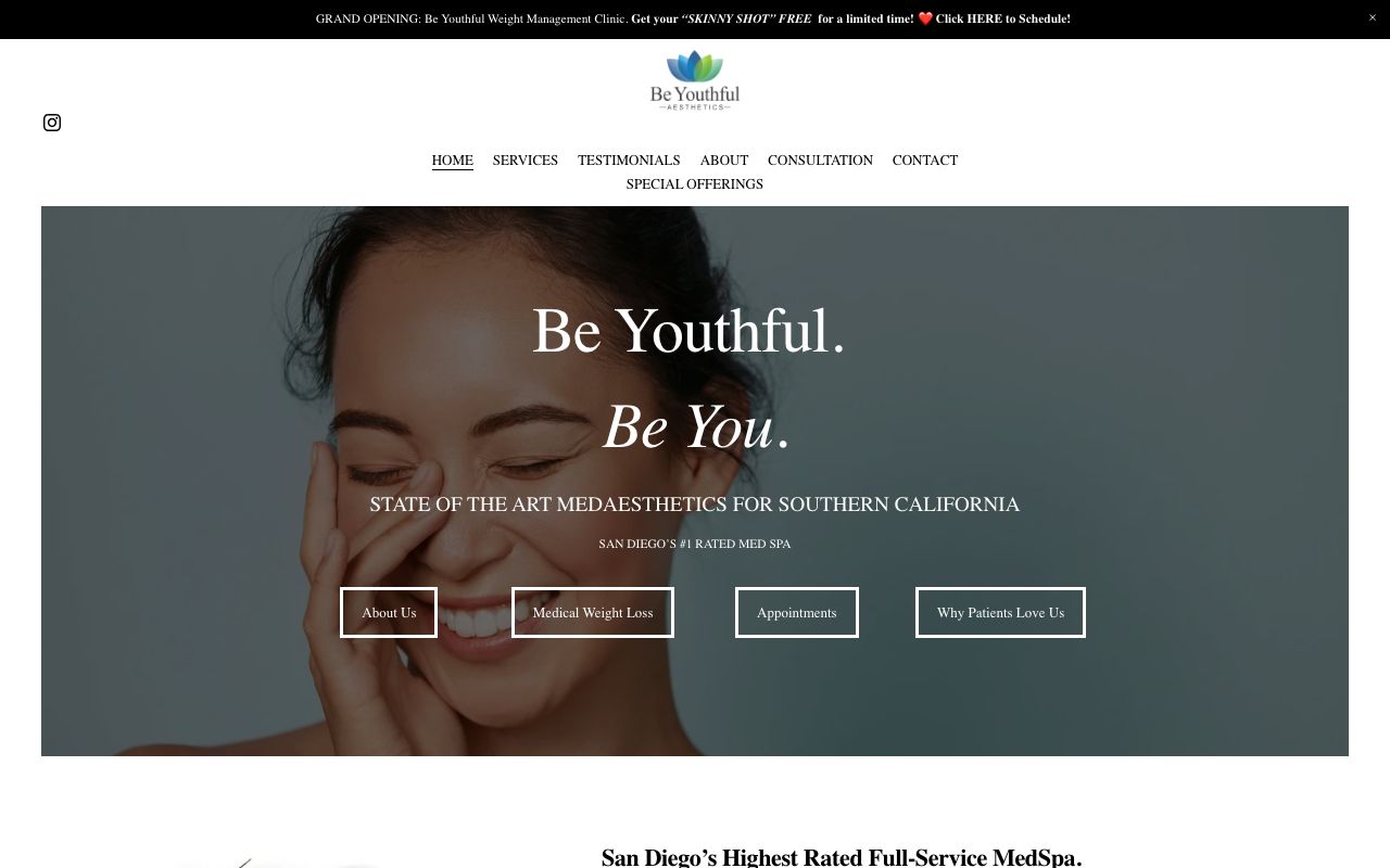 Be Youthful Aesthetics