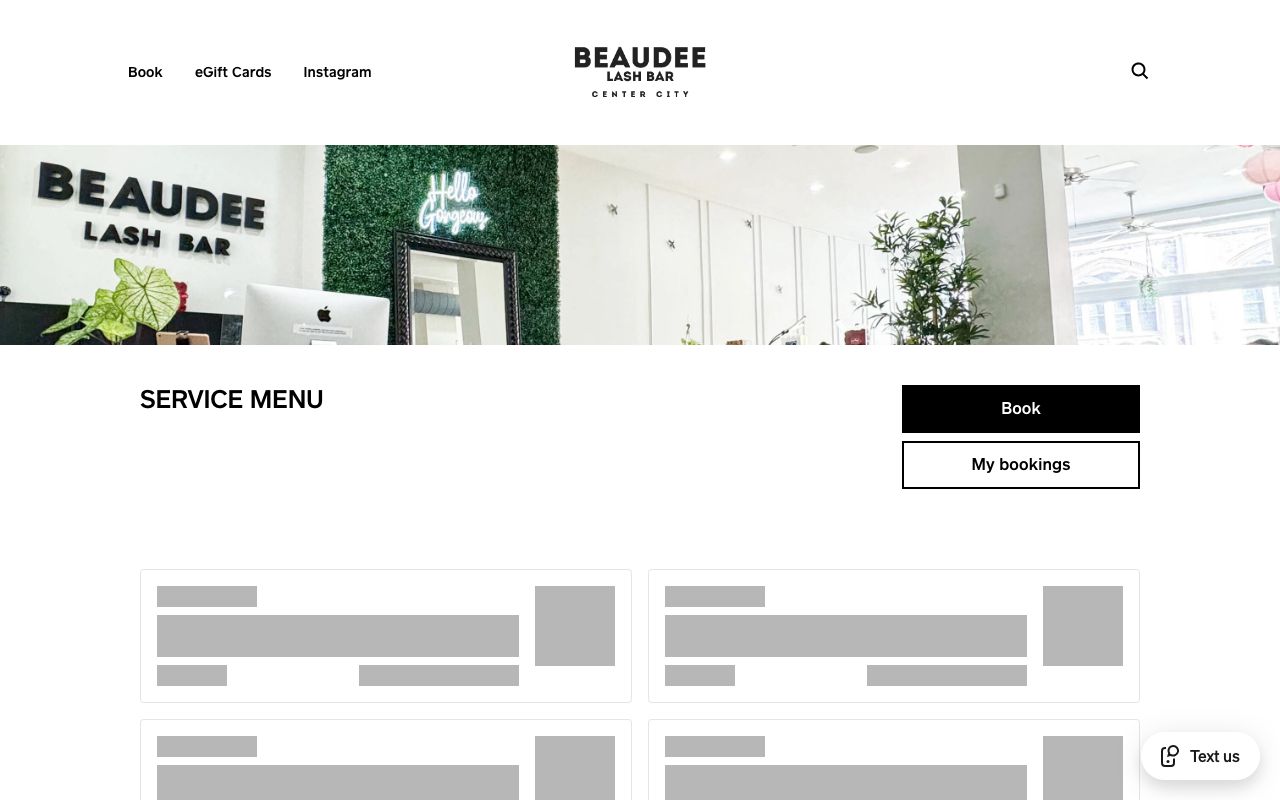 Beaudee Lash Bar Center City