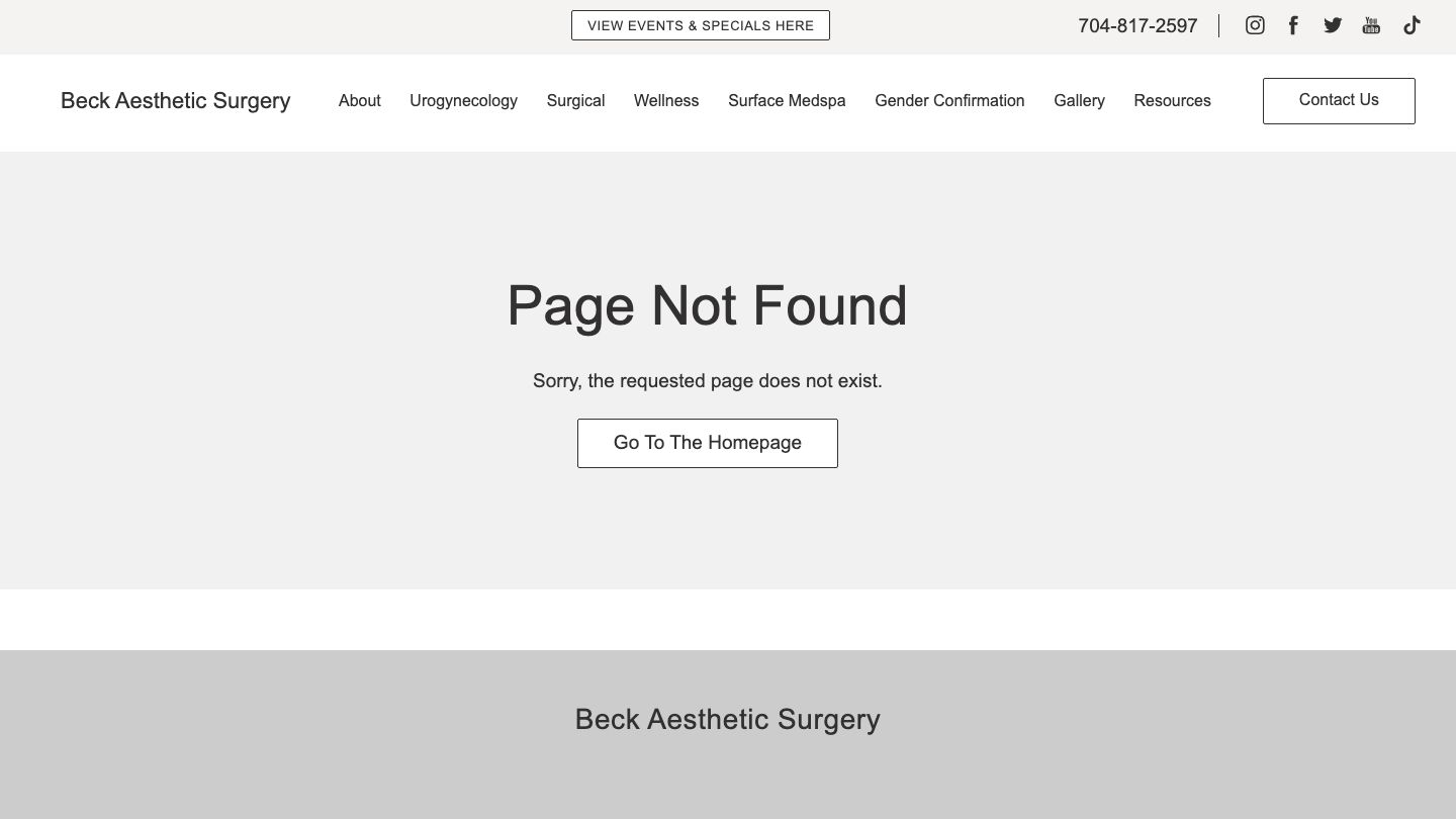 Beck Aesthetic Surgery - Dr. Joel Beck