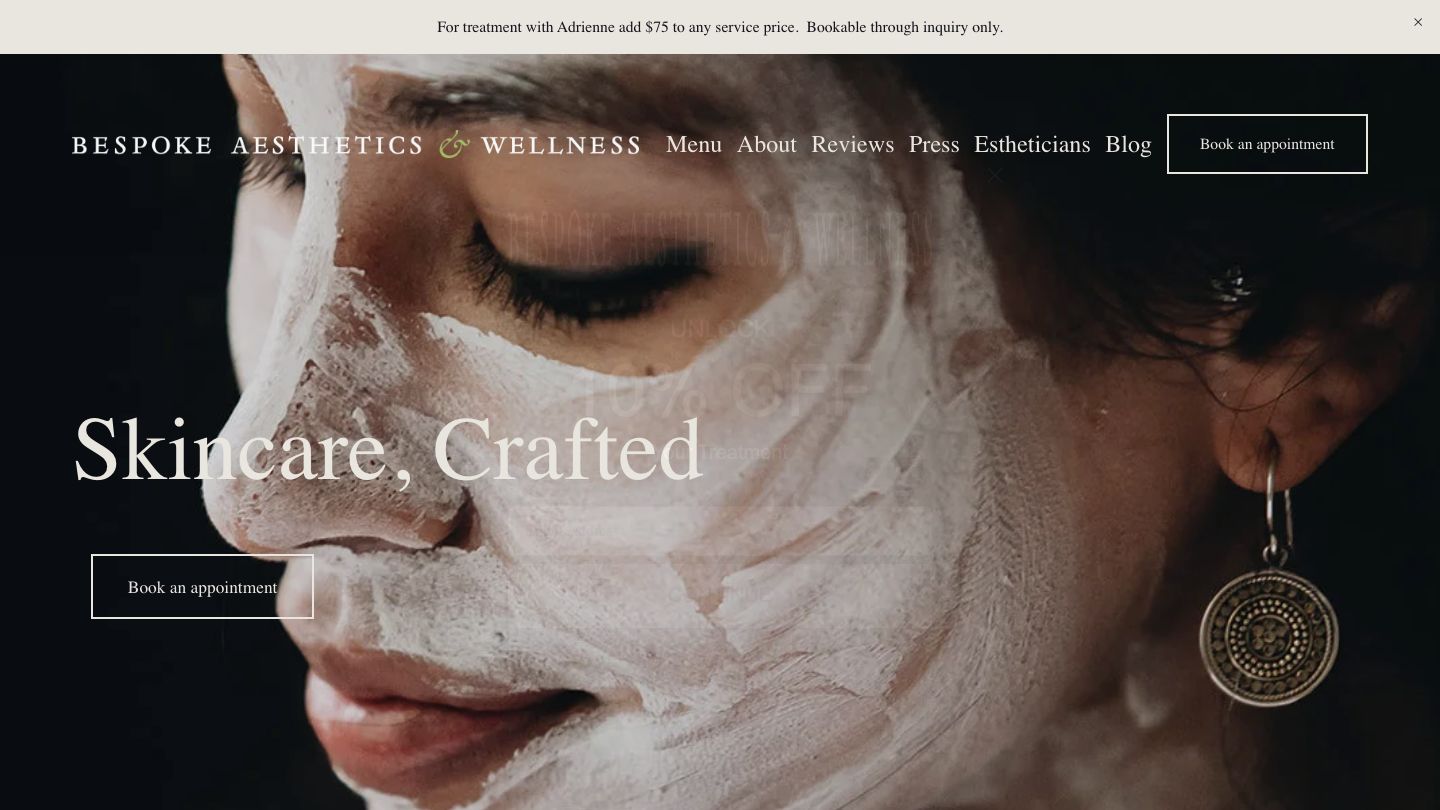 Bespoke Aesthetics + Wellness | Adrienne Shostak LME - Skin care, facials, and more