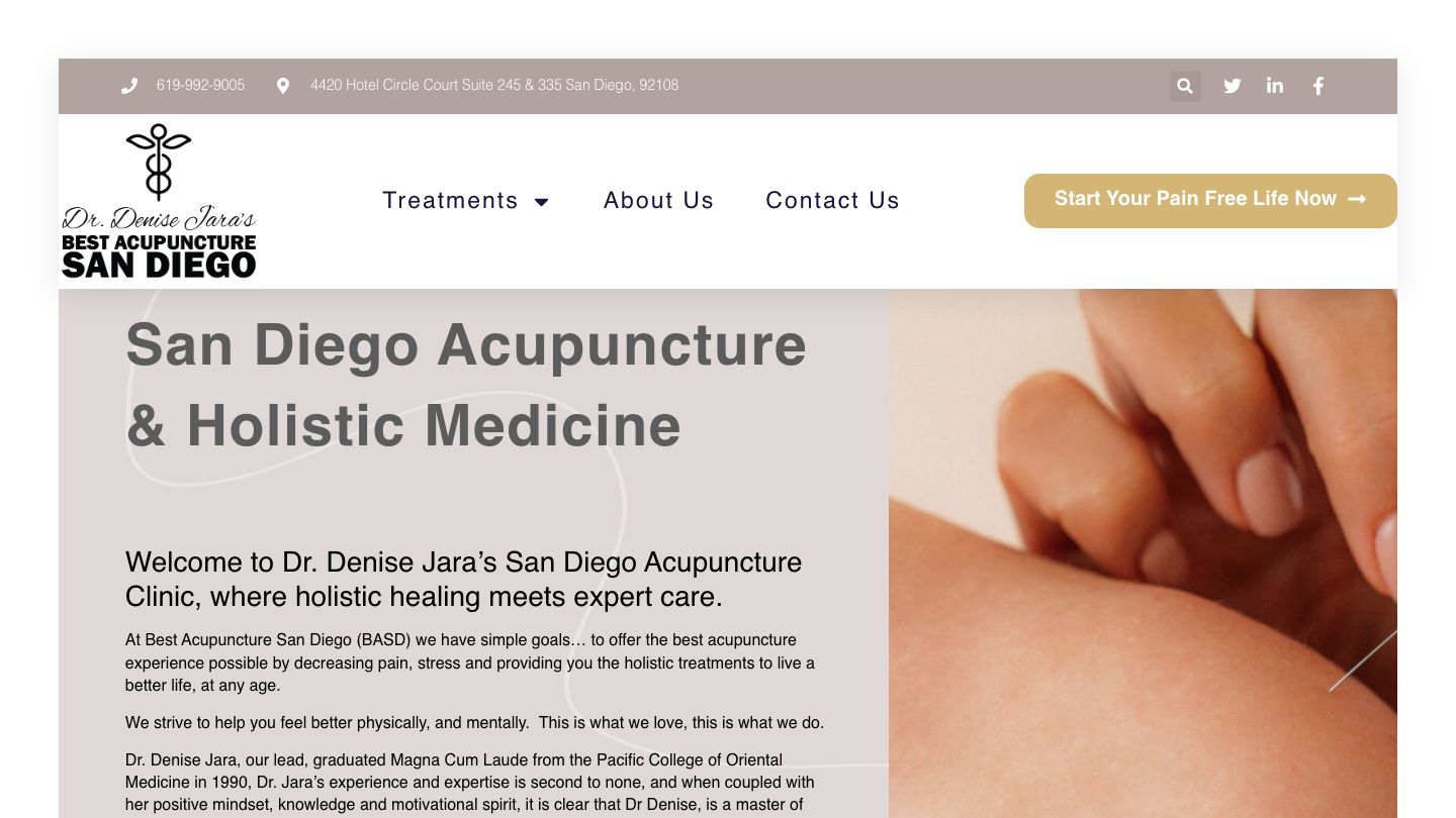 Best Acupuncture San Diego: Dr. Denise Jara