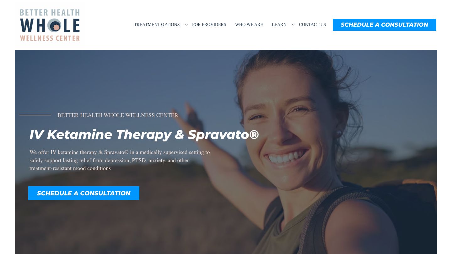 Better Health Whole Wellness Center