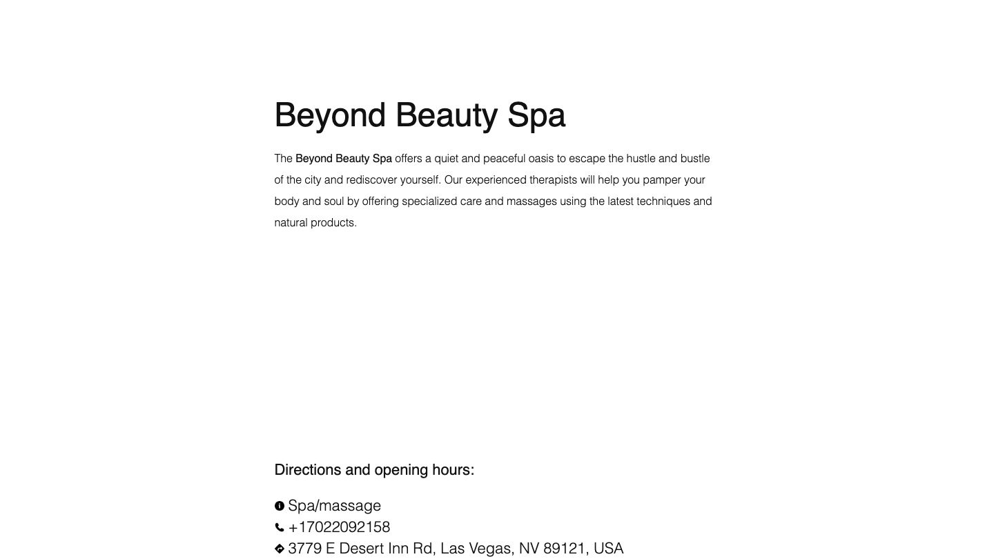 Beyond Beauty Spa - Las Vegas